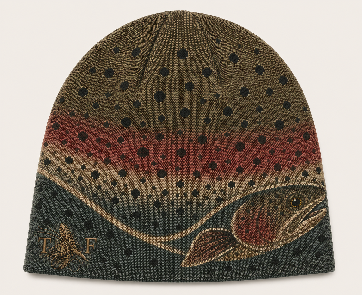 Rainbow Trout Beanie